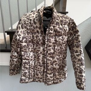 Obermeyer Women's Leopard Print Puffer Jacket